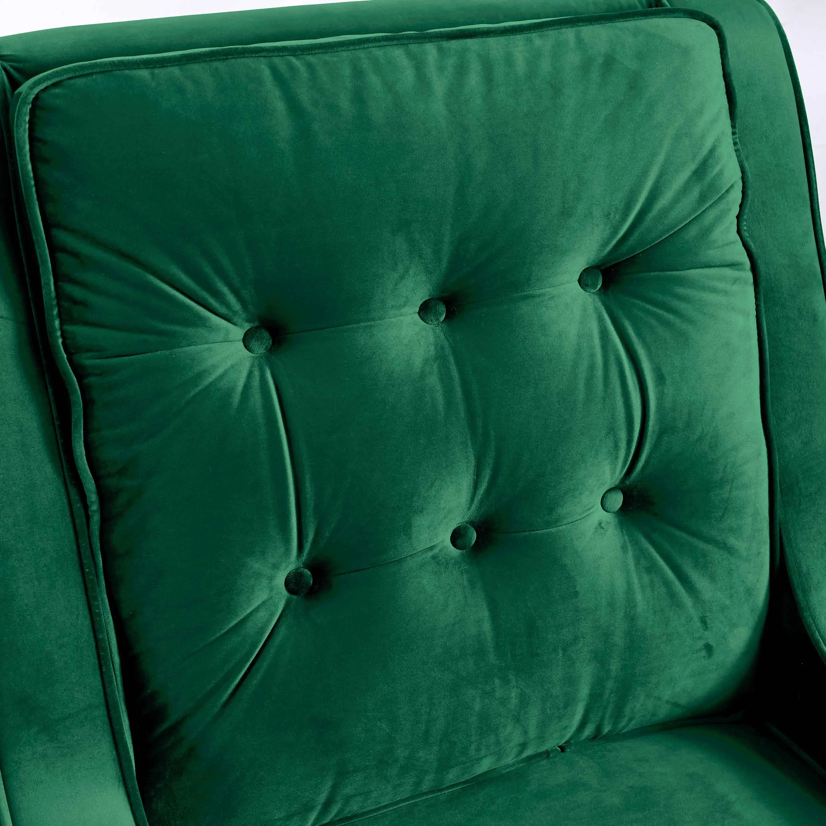 Rubeza Scott Collection Armchair - Super Emerald Green