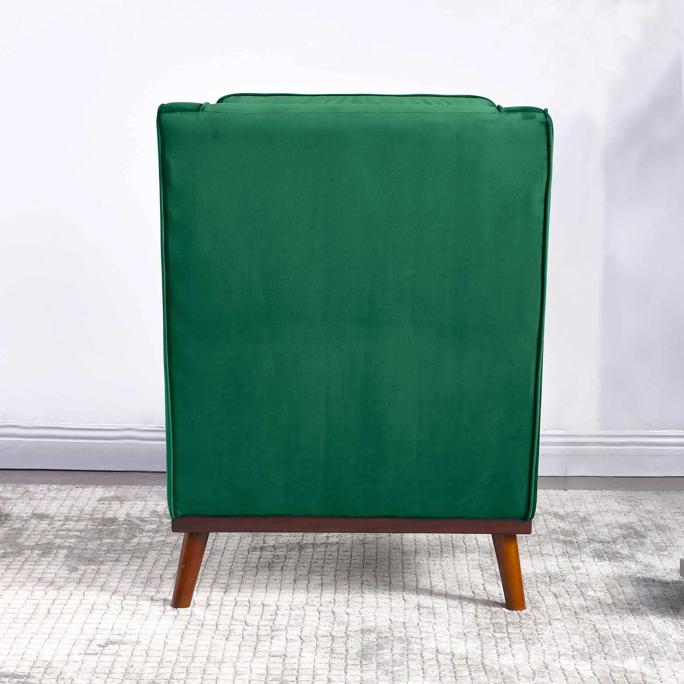 Rubeza Scott Collection Armchair - Super Emerald Green