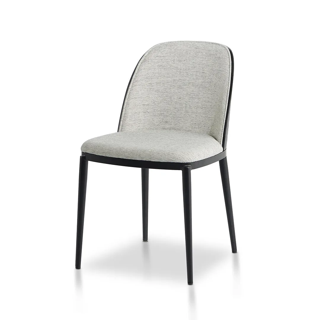 Set of 2 - Paxton Dining Chair - Silver Grey
