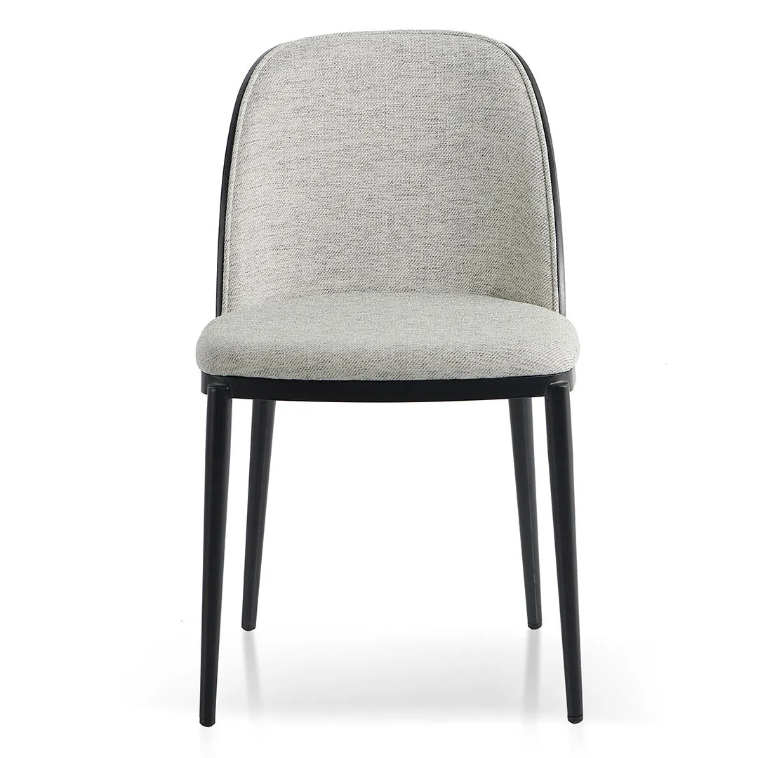 Set of 2 - Paxton Dining Chair - Silver Grey