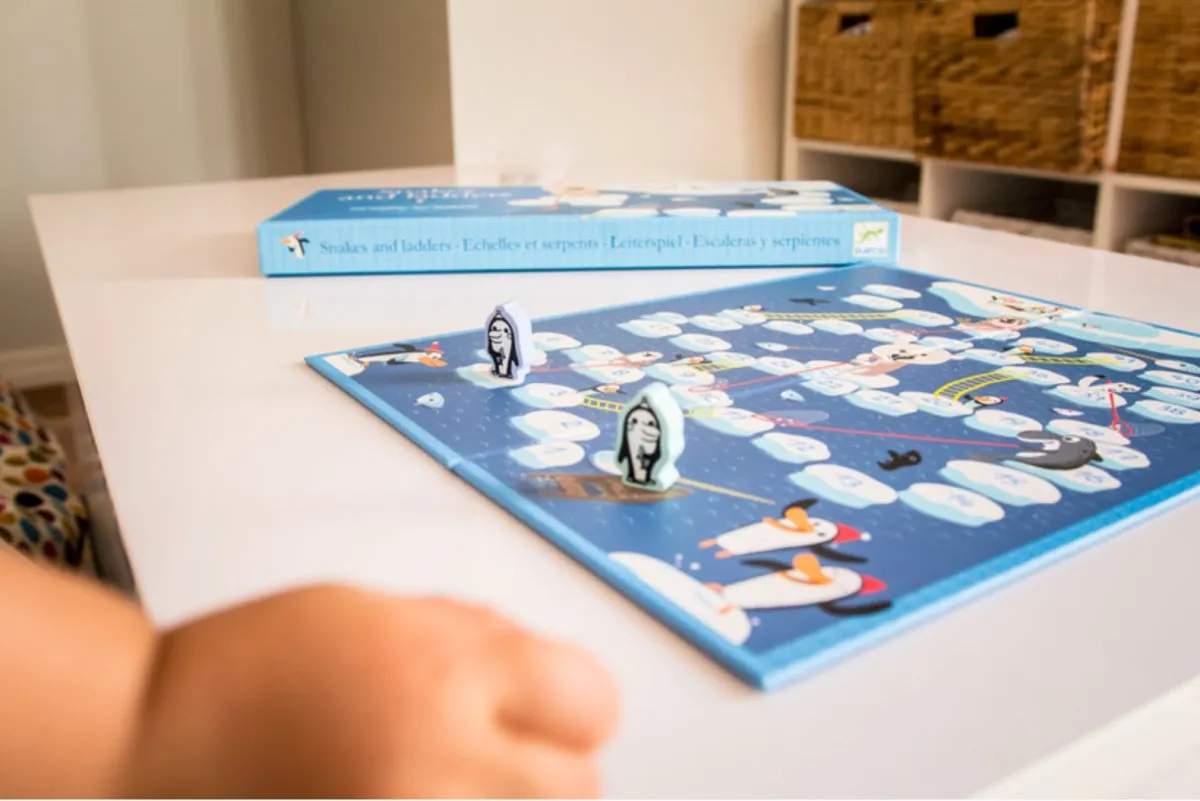 Snakes & Ladders Board Game - Djeco