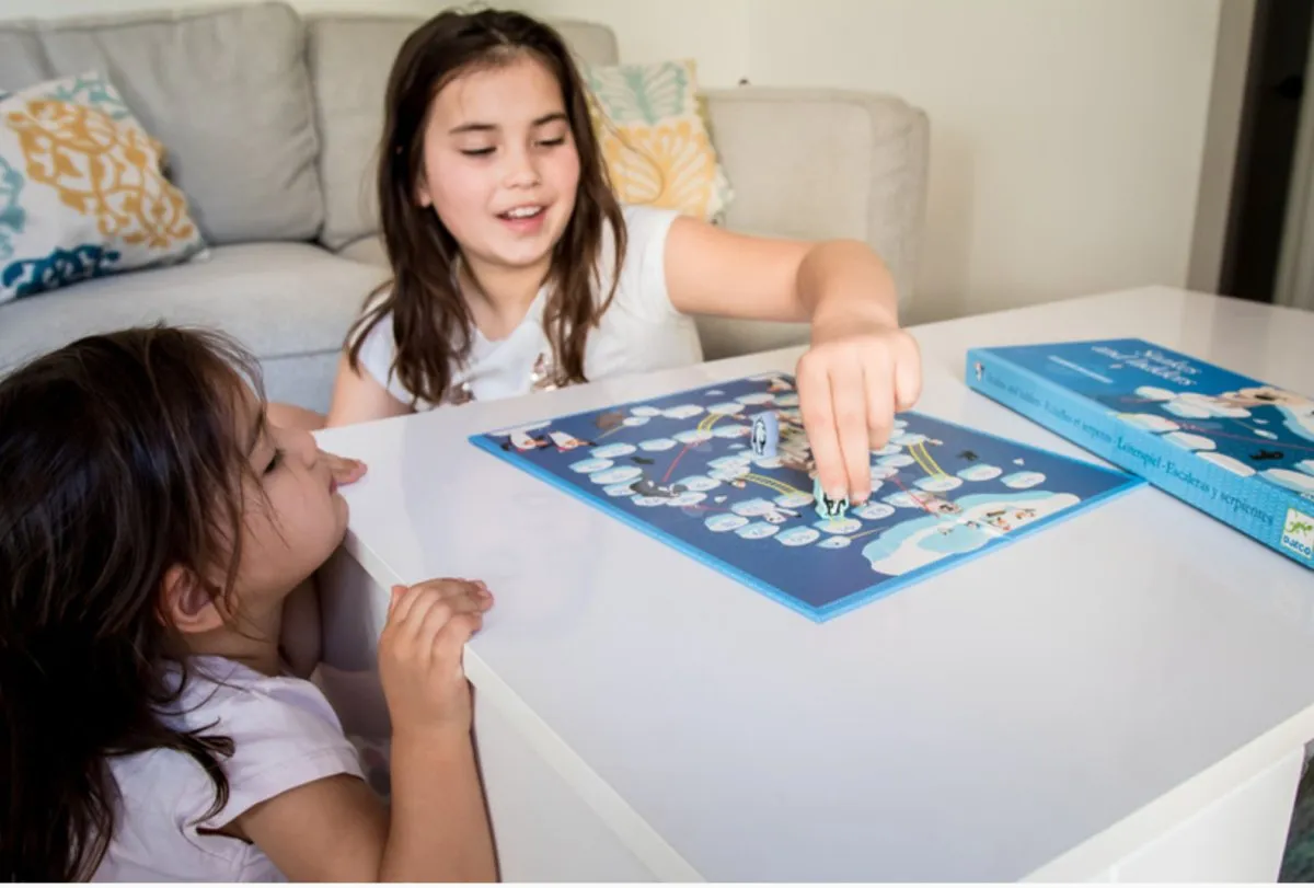 Snakes & Ladders Board Game - Djeco