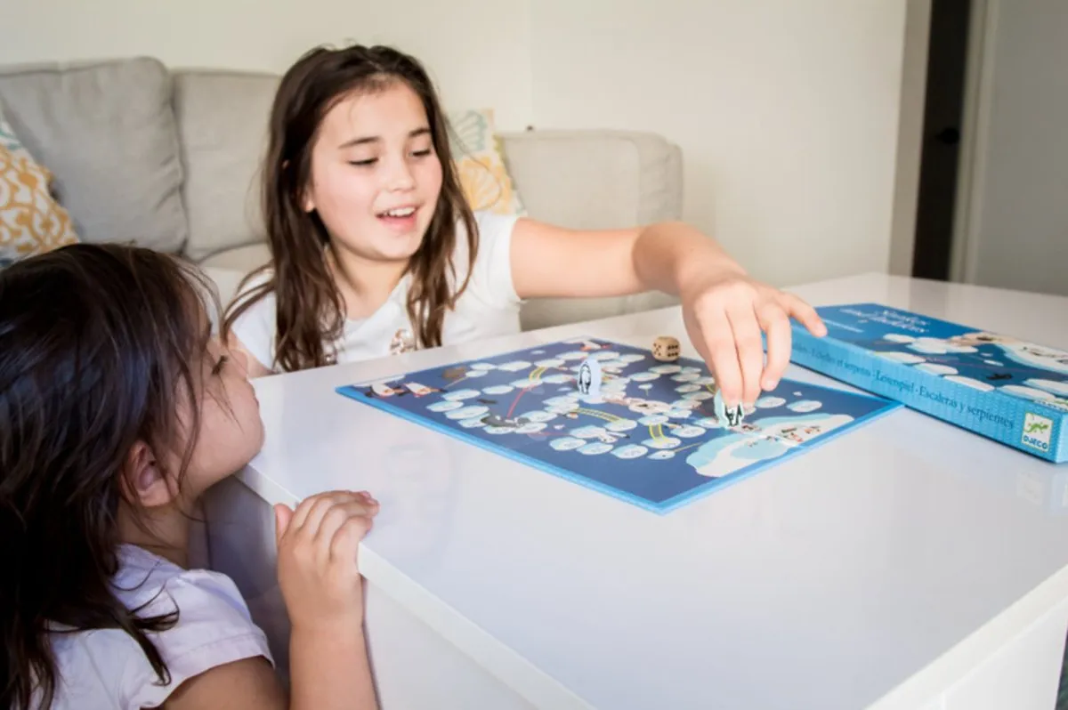 Snakes & Ladders Board Game - Djeco
