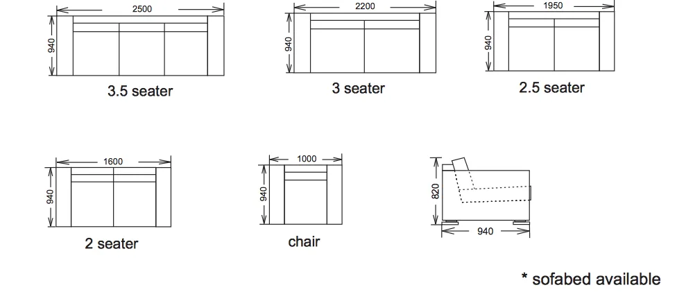 Sofa Matrix -Custom Made In Sydney Please call The Store For Pricing