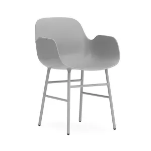 Steel Form Armchair