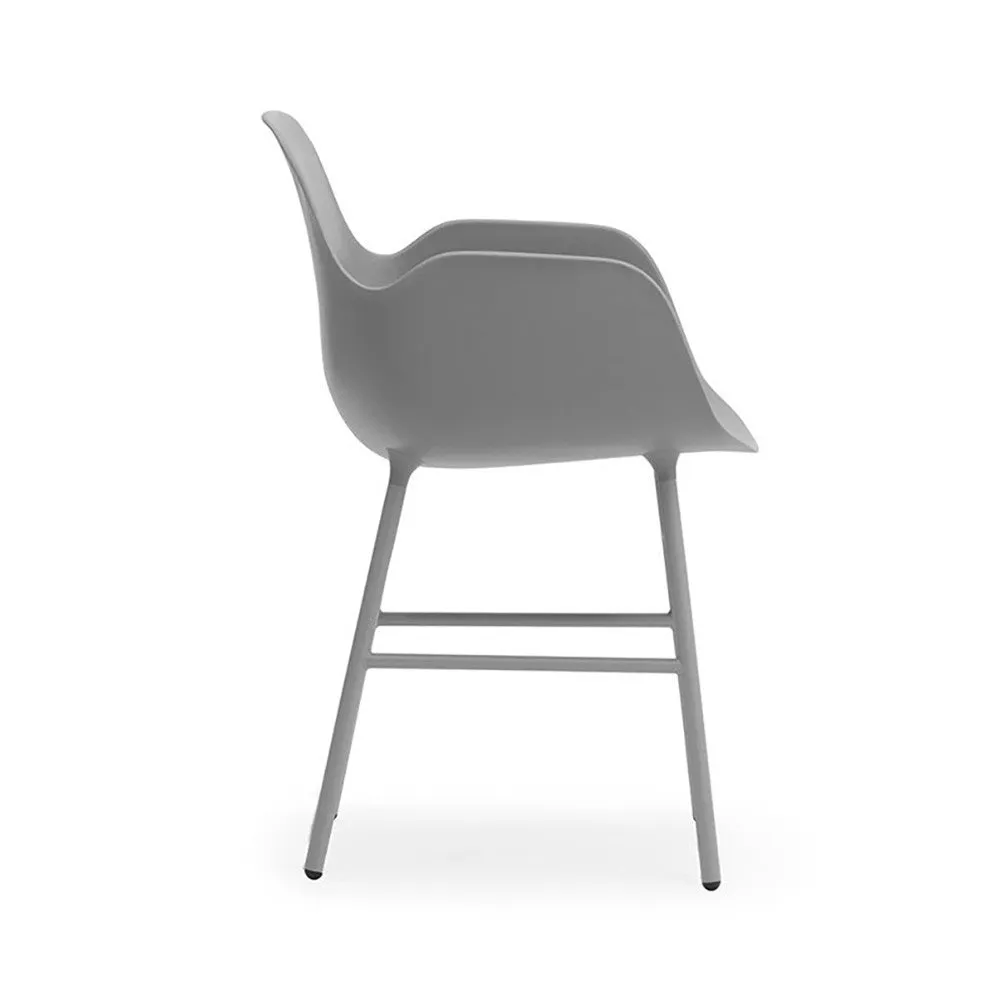 Steel Form Armchair