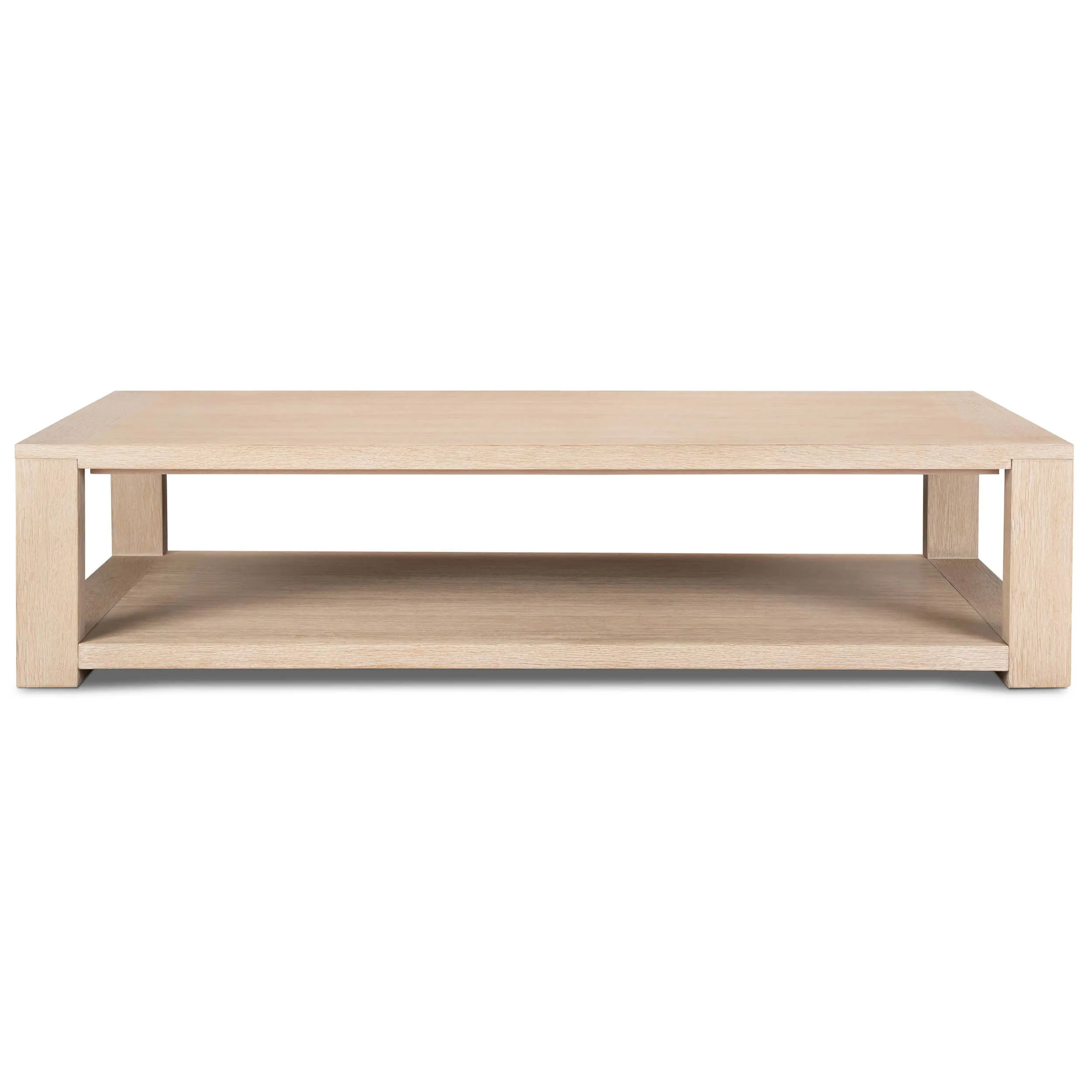 Thomas Coffee Table, Bleached Oak