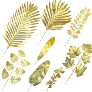 Tropical Palm Leaves Summer Monstera Artificial Silk Turtle Leaves For Home Hawaiian Luau Beach Wedding Party Decor Fake Plants