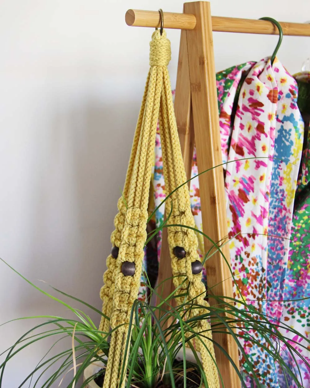 Vintage Macrame Plant Hanger