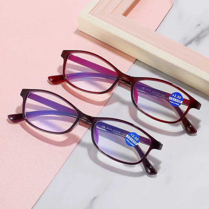 XB8035 TR Slim Frame Women's Reading-نظارات قراءة نسائية